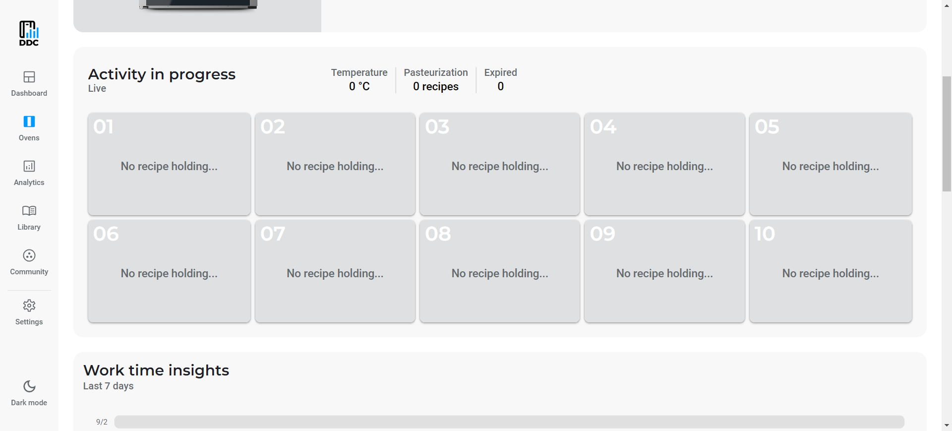 Activity box grid mode