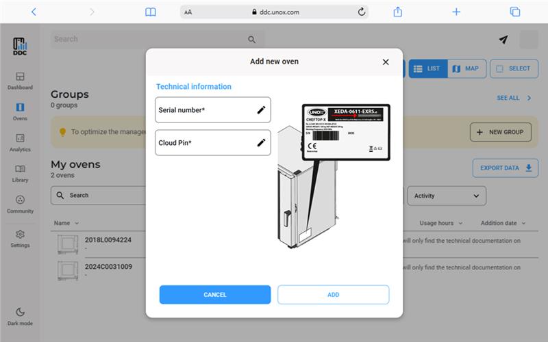 Add form